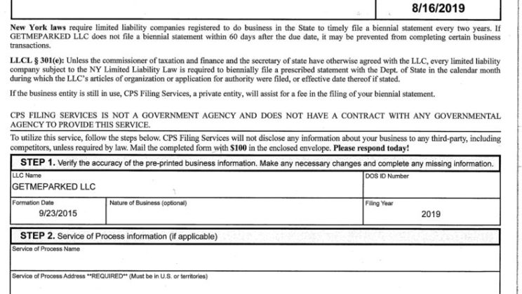 new York Corporation Annual Fees