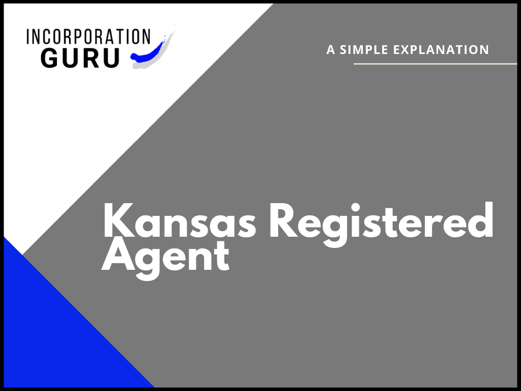 can i be my own registered agent in kansas
