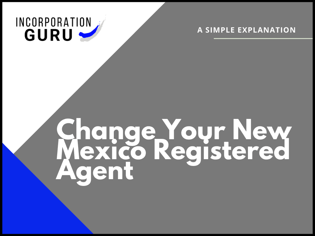 change registered agent new mexico