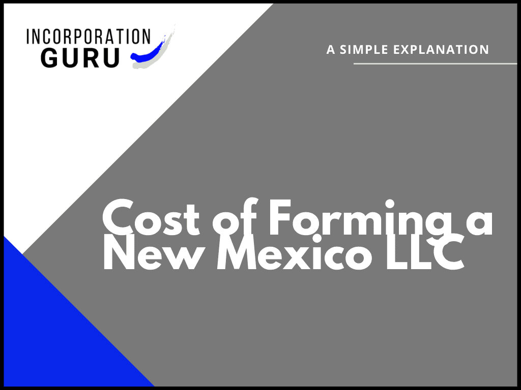 LLC Annual fees New Mexico