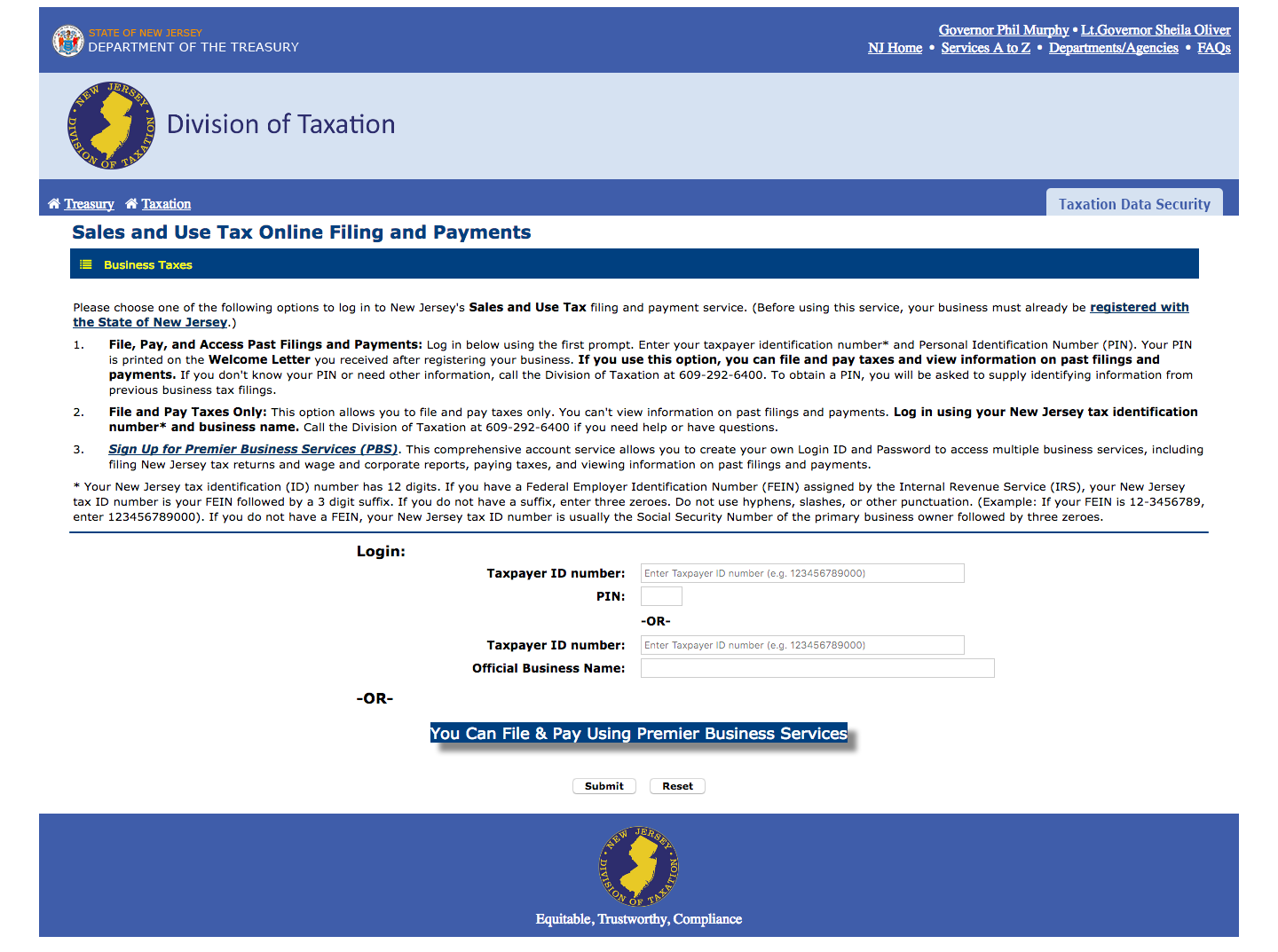 What Is Nj Business Entity Identification Number