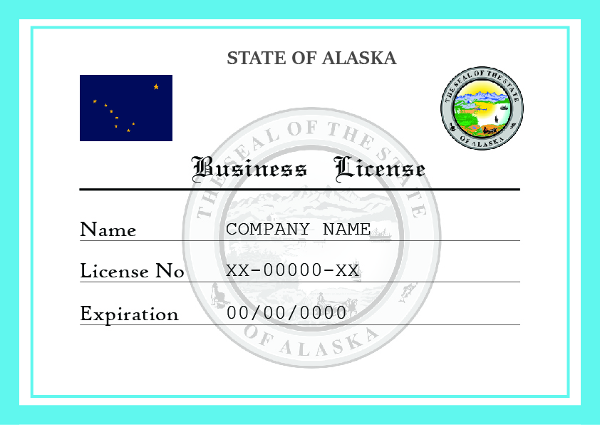 state of alaska business license application