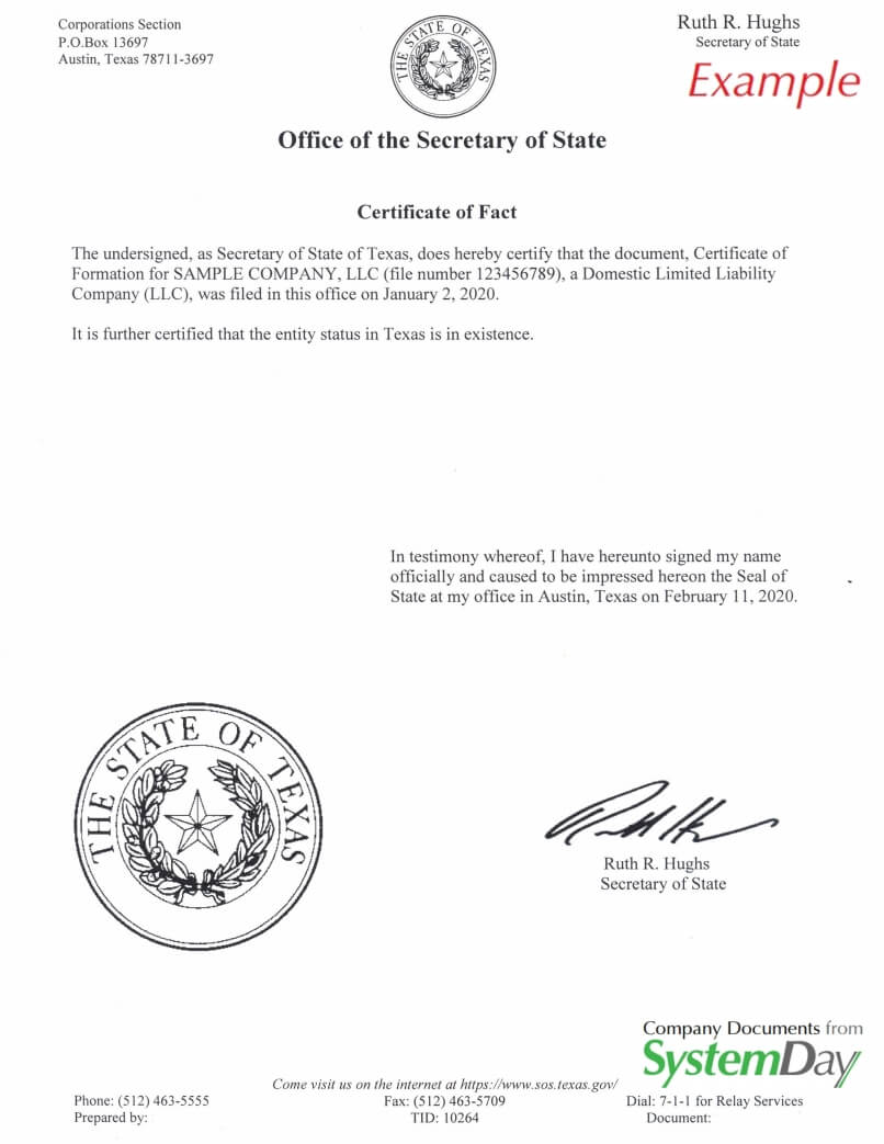 certificate-of-authority-texas-llc-bible