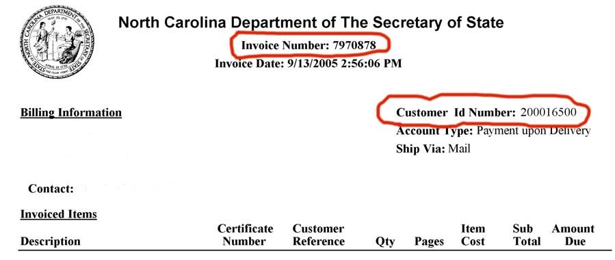 how do i find my nc sales and use tax id number