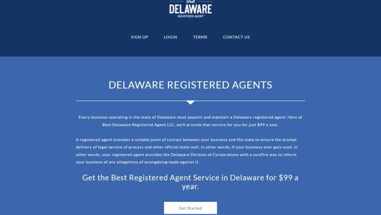 delaware Registered Agent List