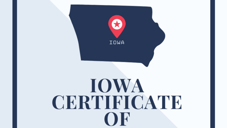 iowa Llc Certificate Of Organization