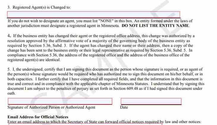 can I Be My Own Registered Agent In Minnesota
