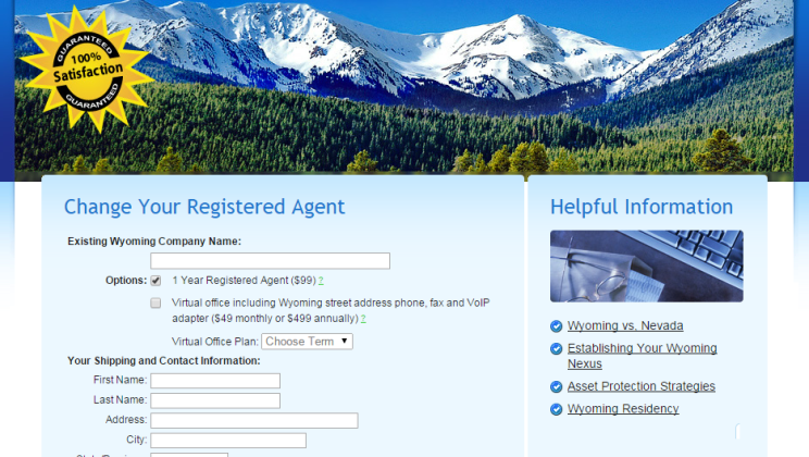 wyoming Registered Agent